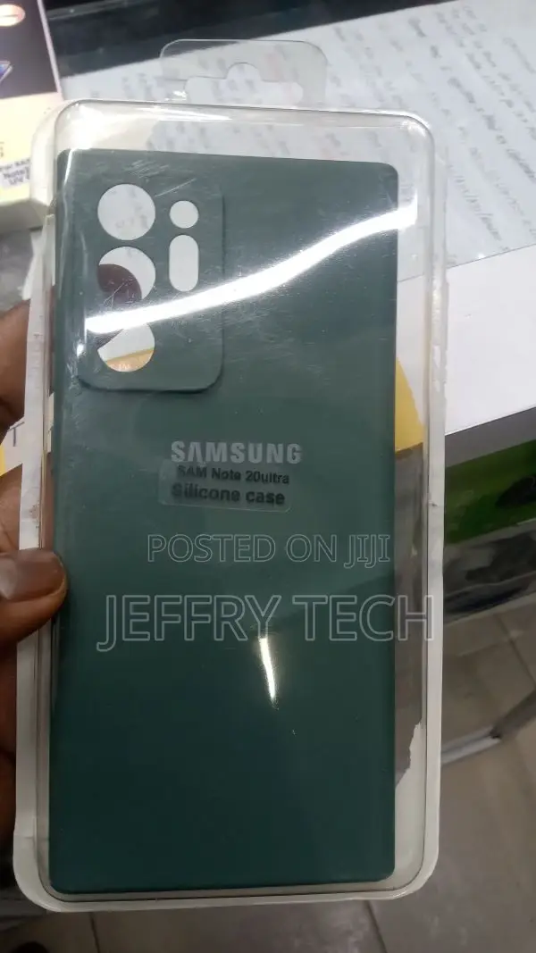 Samsung Galaxy Note 20 Silicone Case - Green Case Liqui