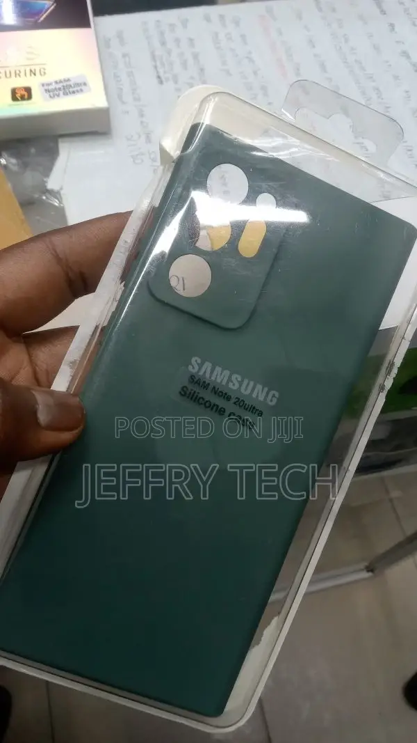 Samsung Galaxy Note 20 Silicone Case - Green Case Liqui