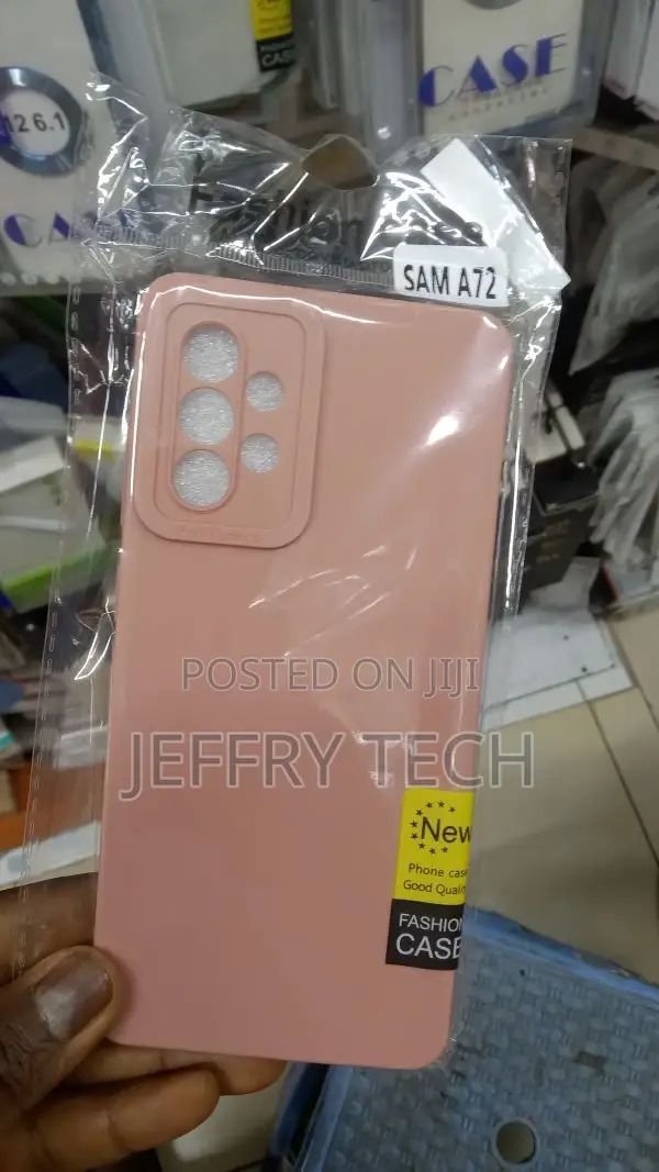 Soft TPU Liquid Silicone Case for Samsung Galaxy A72 5G Sili