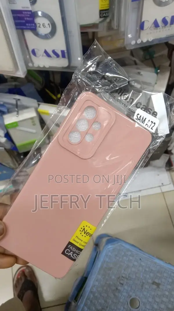Soft TPU Liquid Silicone Case for Samsung Galaxy A72 5G Sili