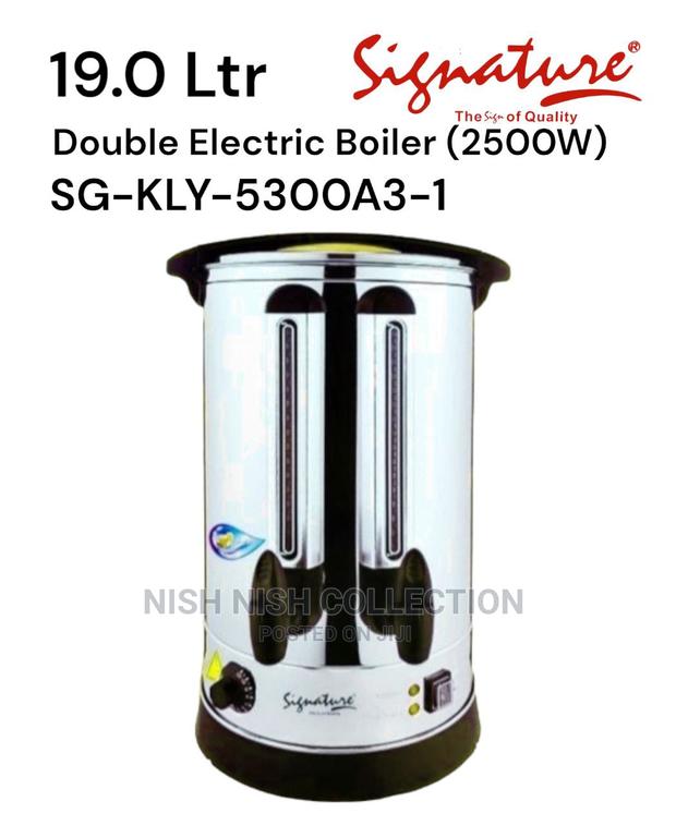 19 Litres Double Tap Electric Tea Urn - main view