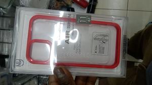 Rugged Red Border Clear Case for iPhone 11 - thumbnail 2