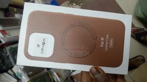 Apple Leather Case for Magsafe for Apple iPhone 13 Pro Max - - thumbnail 2