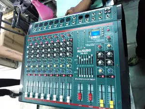 Powered Music Mixer (833) 8channel, USB and Bluetooth