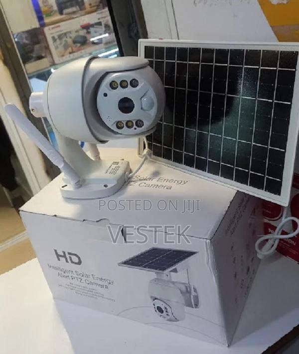 4mp Wifi PTZ Camera 4g Outdoor Solar Powered Security Camera