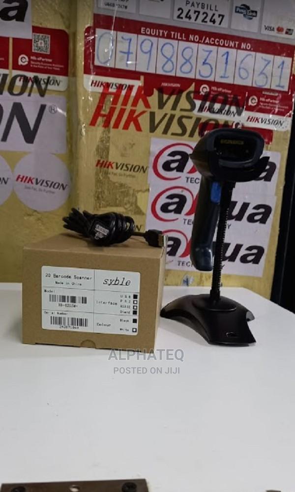 Barcode Scanners/ Handheld Laser Barcode Scanner With Stand - main view