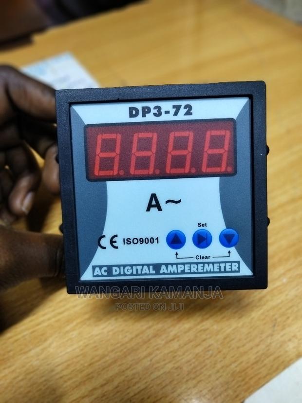 AC Digital Ampere Meter - main view