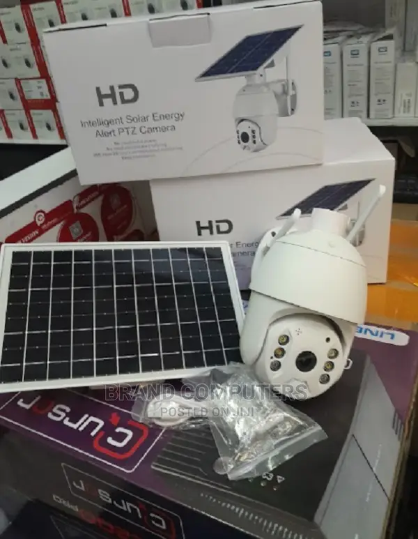 4G PTZ Wireless Outdoor Solar Powered Security Camera