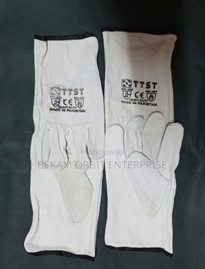 Soft Flexible Gardening Leather Gloves - main view
