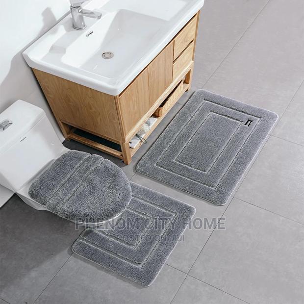 3pcs Toilet Mats Available