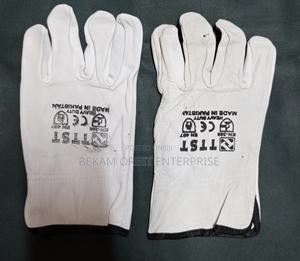 Grip Enhanced Durable Drivers Leather Gloves - main view