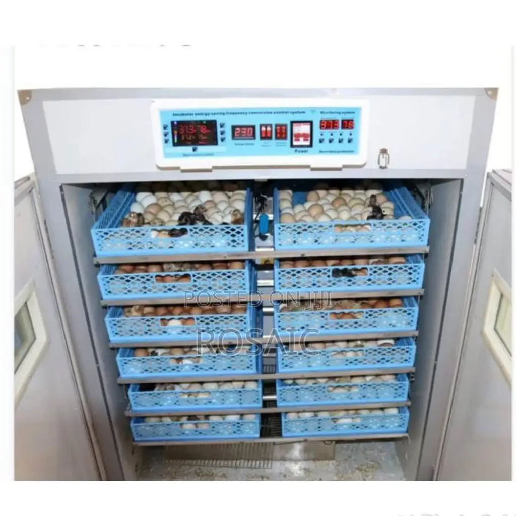 Ac/Dc 528 Eggs Incubator With Automatic Roller