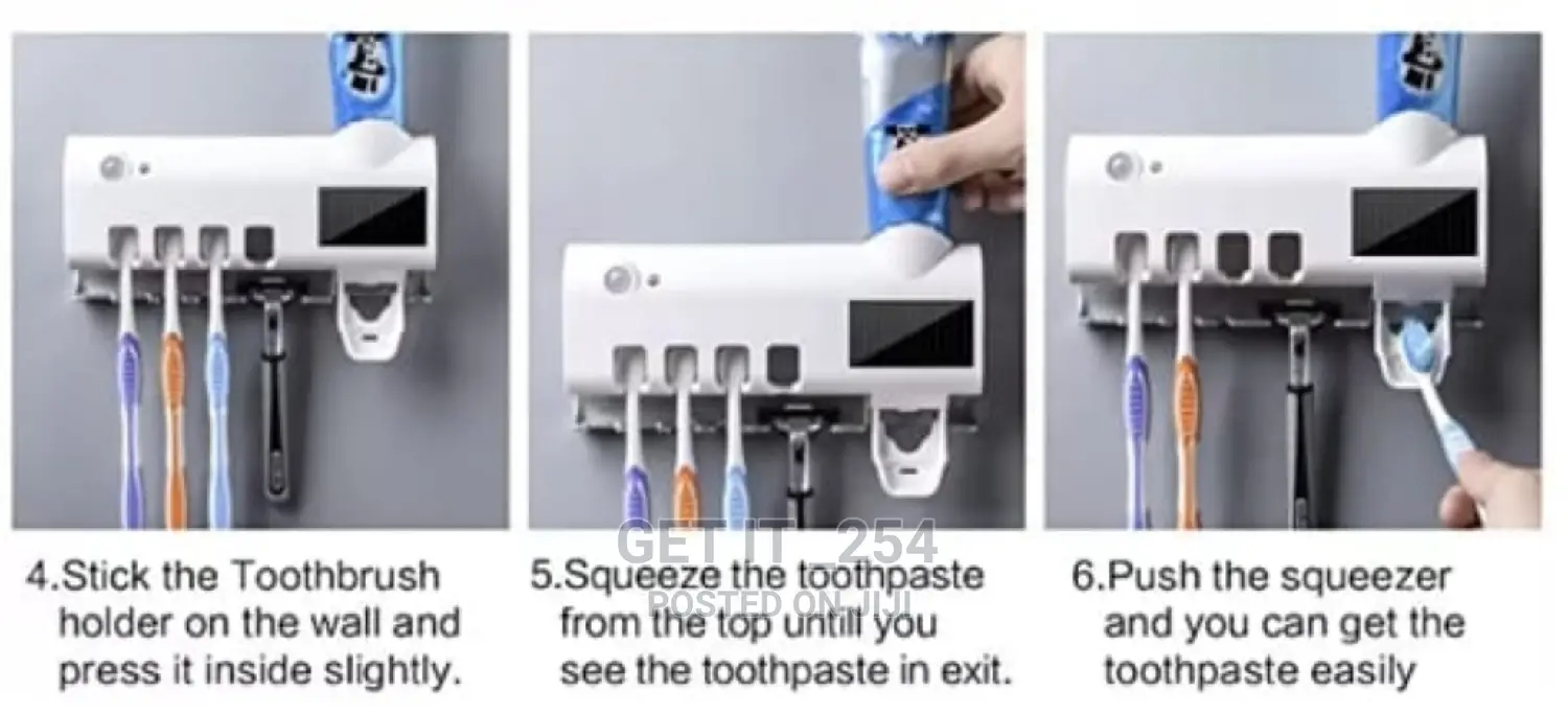 Multi-Functional Electric Automatic Toothpaste Dispenser