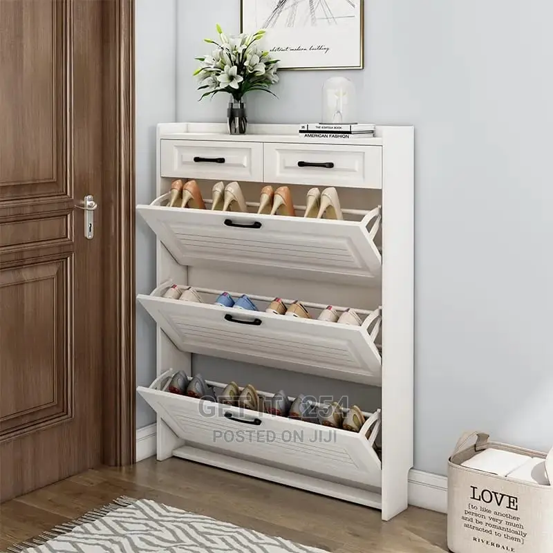 Flip Bucket Shoe Cabinet