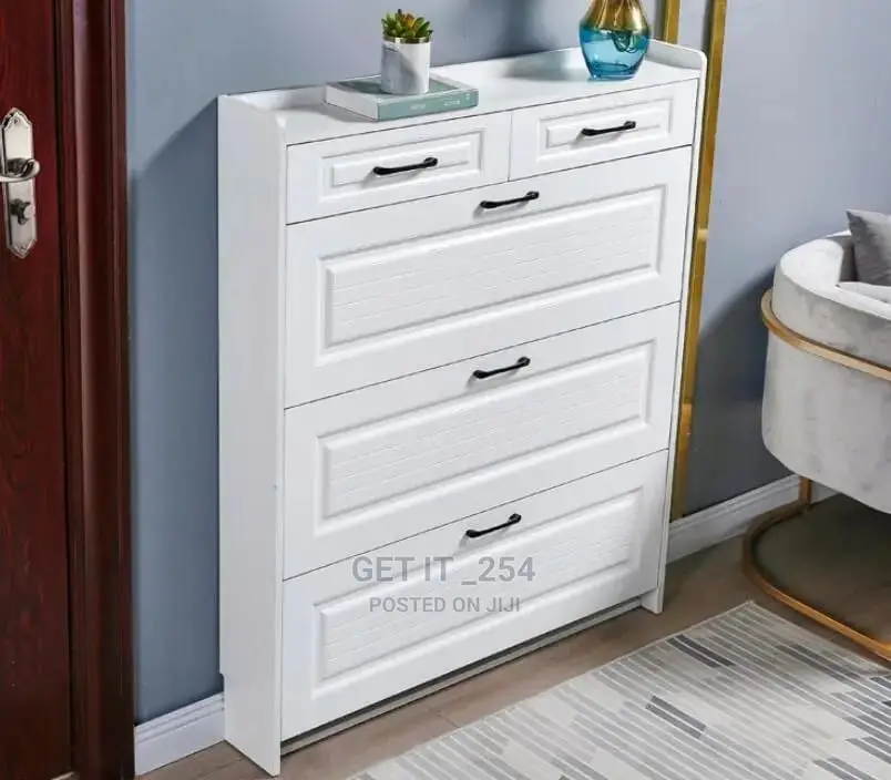 Flip Bucket Shoe Cabinet