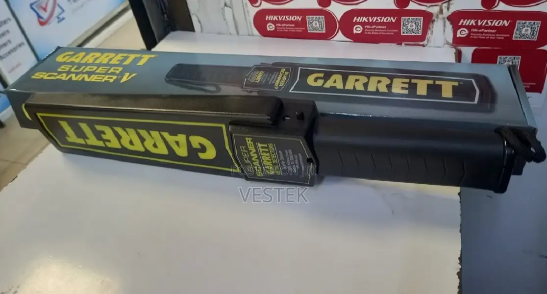 Matchless Garret Super Scanner Hand-held Metal Detector.