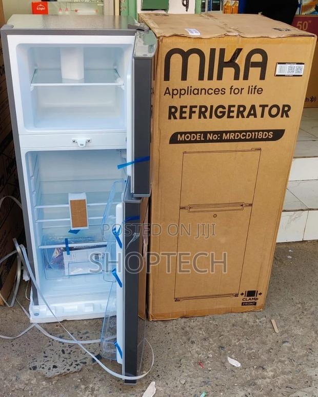 *Mika 118litres Double Door Refrigerator - thumbnail 2