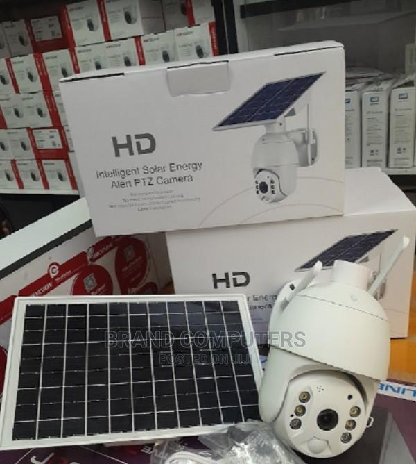 4G Solar-Powered Outdoor PTZ Camera White - main view