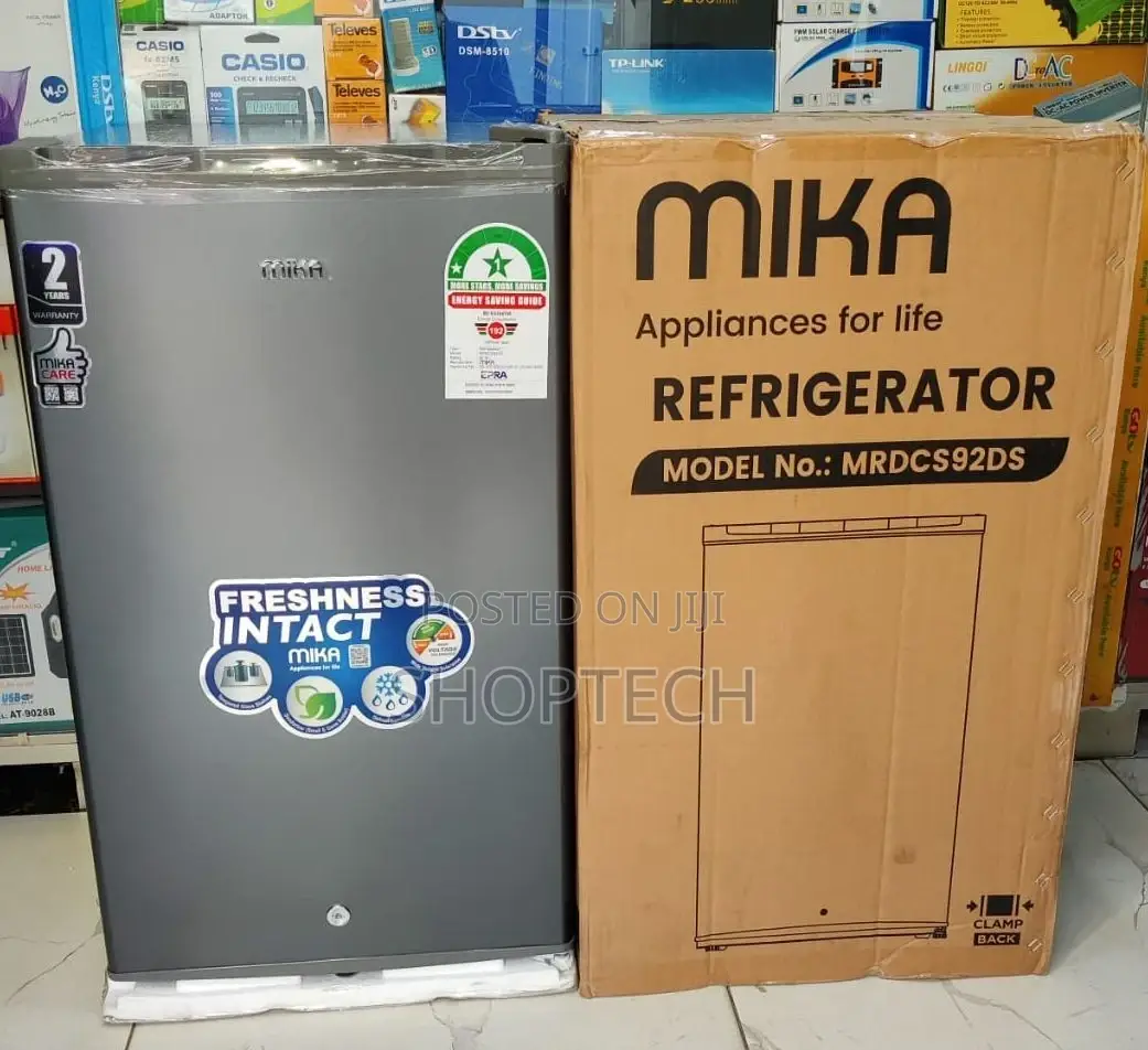 *Mika 92liters Single Door Refrigerator