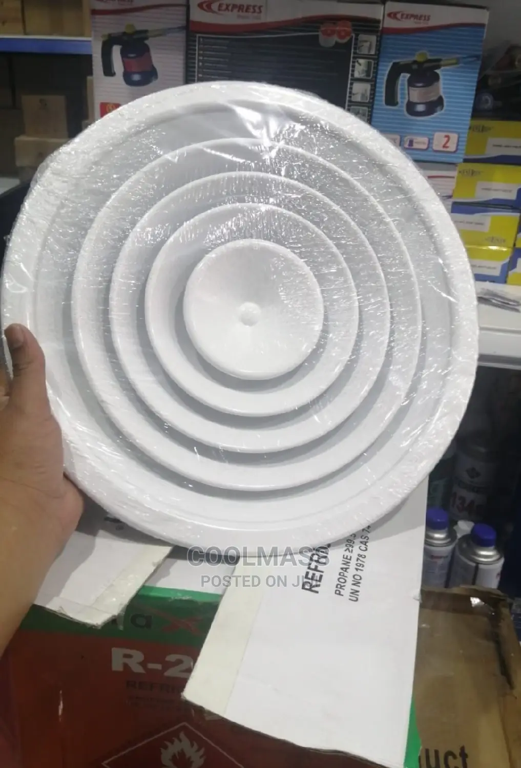 Round Grill 150*150 Neck Size in Stock