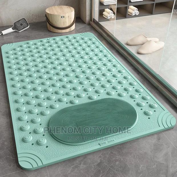 Antslip Bathroom Mats With Lazy Scrubber - thumbnail 2