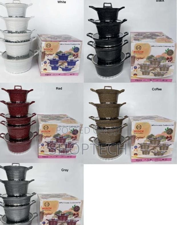 10pcs Bosch Cookware Set - main view