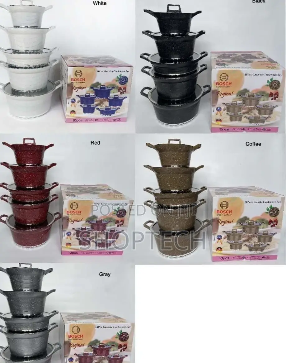 10pcs Bosch Cookware Set