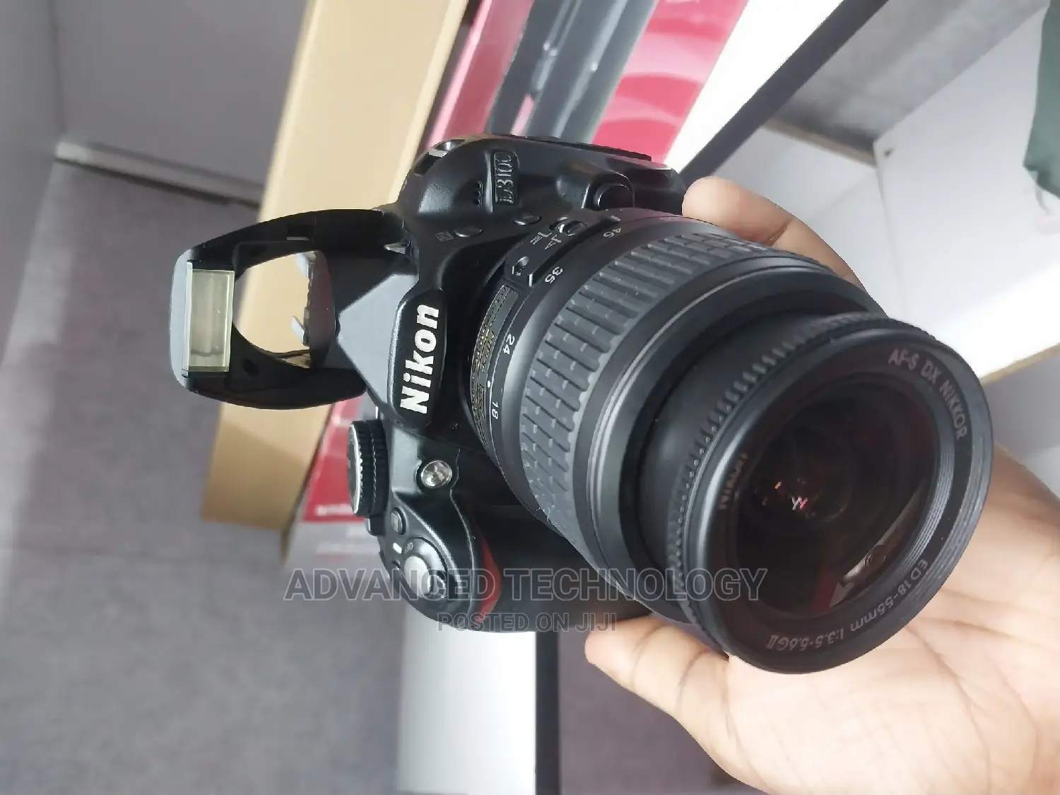 Nikon D3100 With Kit Lense 18-55mm