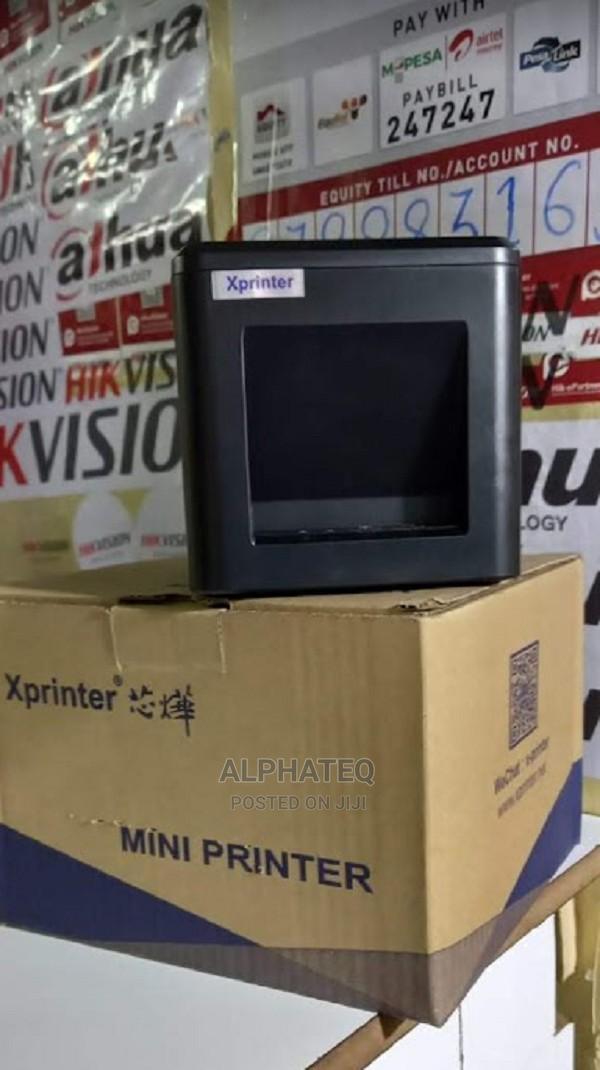 80mm Thermal POS USB Receipt Printer - Black Black M - main view