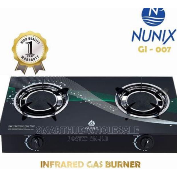 Infrared 2 Burner Nunix Cooker  - main view