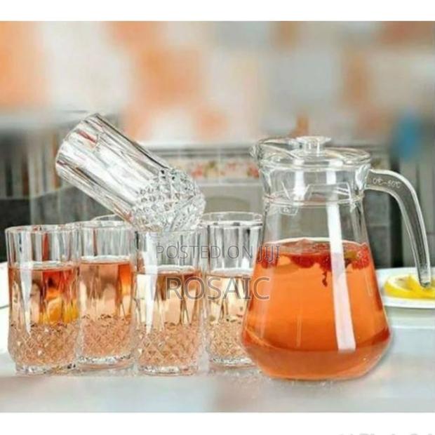 6pcs Glasses and Jur at 1300