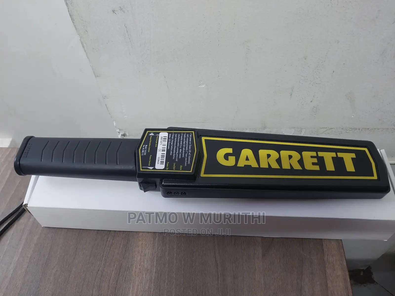 Garrett Metal Detector Hand Held Super Scanner For Security
