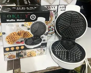 Sokany Waffle Maker 6slot Wedge Shape at 2100