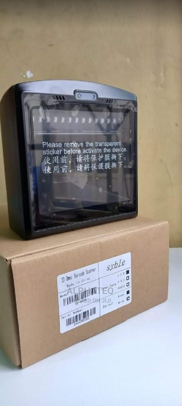 Fine Quality Tablemount Barcode Scanner QR and Barcode - main view