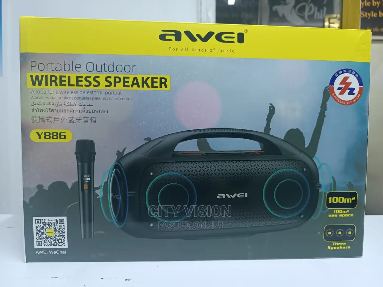 Wireless Speaker Portable Outdoor Awei Bluetooth Speaker
