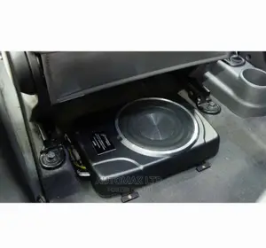Flat Amplified Underseat Mini Subwoofer. For Toyota, Nissan