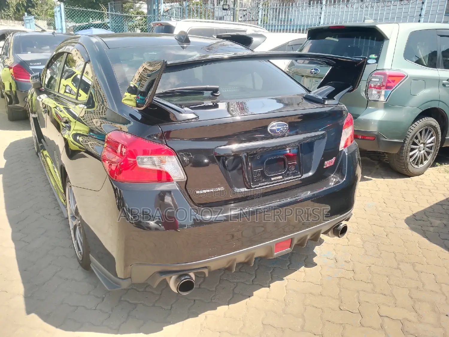 Subaru SVX 2016 Black