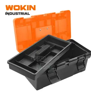 Wokin 900017 Heavy Duty Empty Plastic Tool Box
