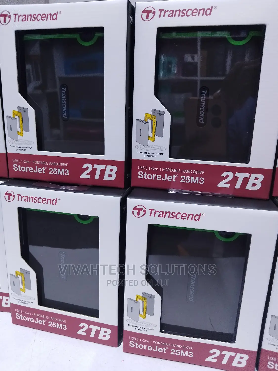 Transcend External Hdd 2tb Iron Grey