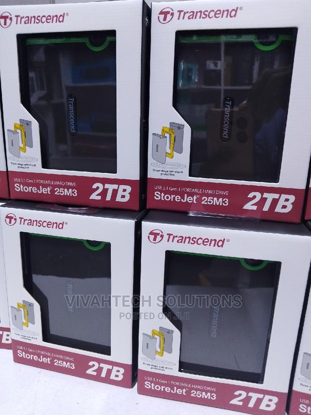 Transcend External Hdd 2tb Iron Grey