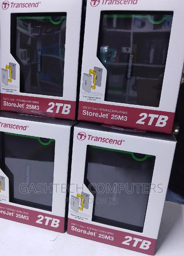 Transcend 2tb External HDD Gray
