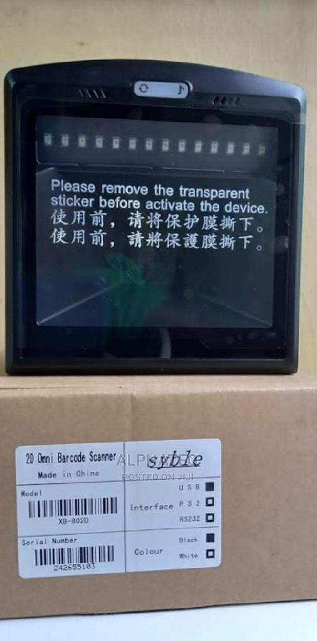 Syble Omnidirectional Tablemount Barcode Scanner - main view