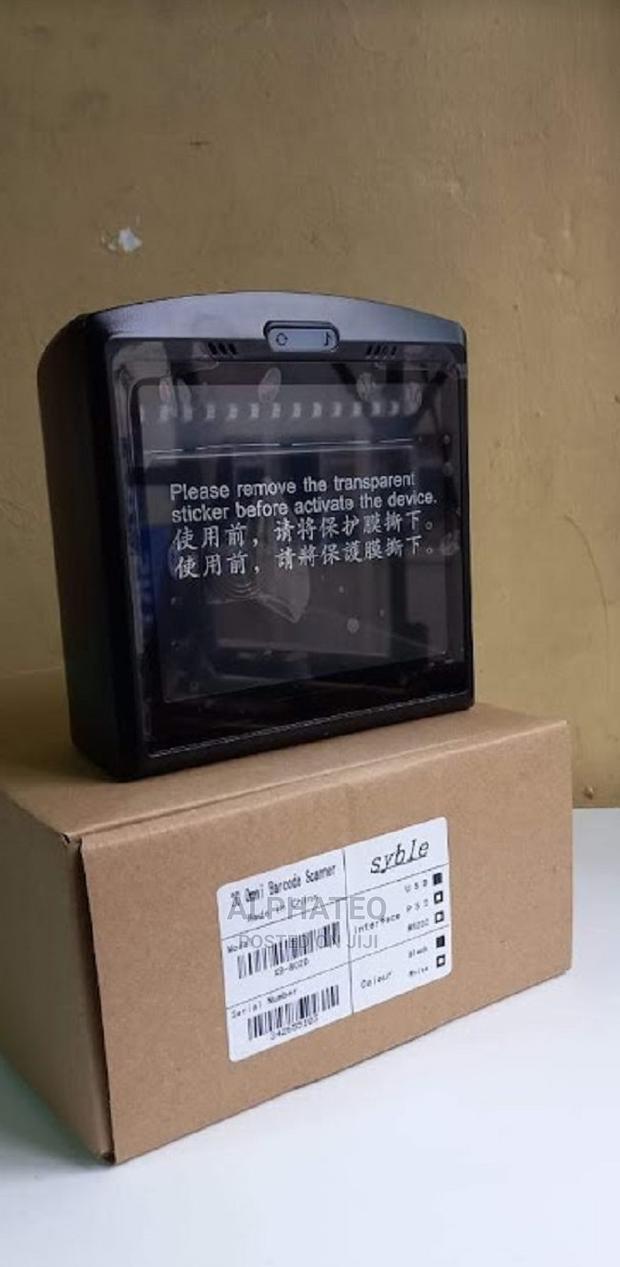 Stable Tablemount Syble Laser Barcode Scanners - main view