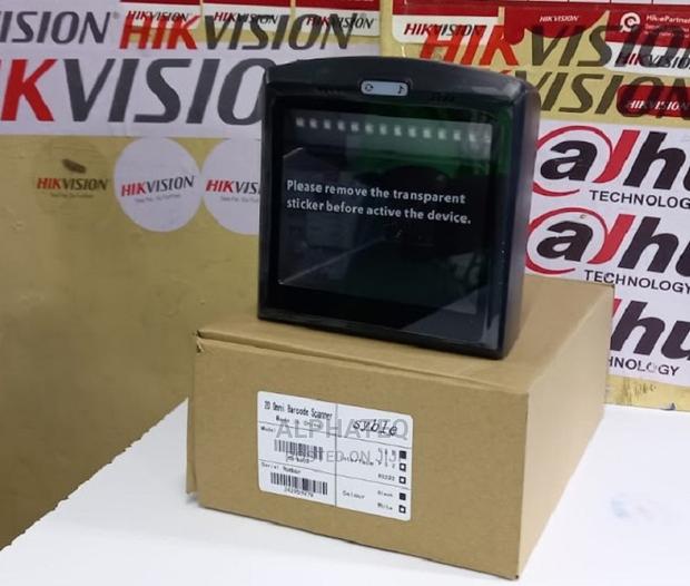 Tablemount Barcode Scanner - main view