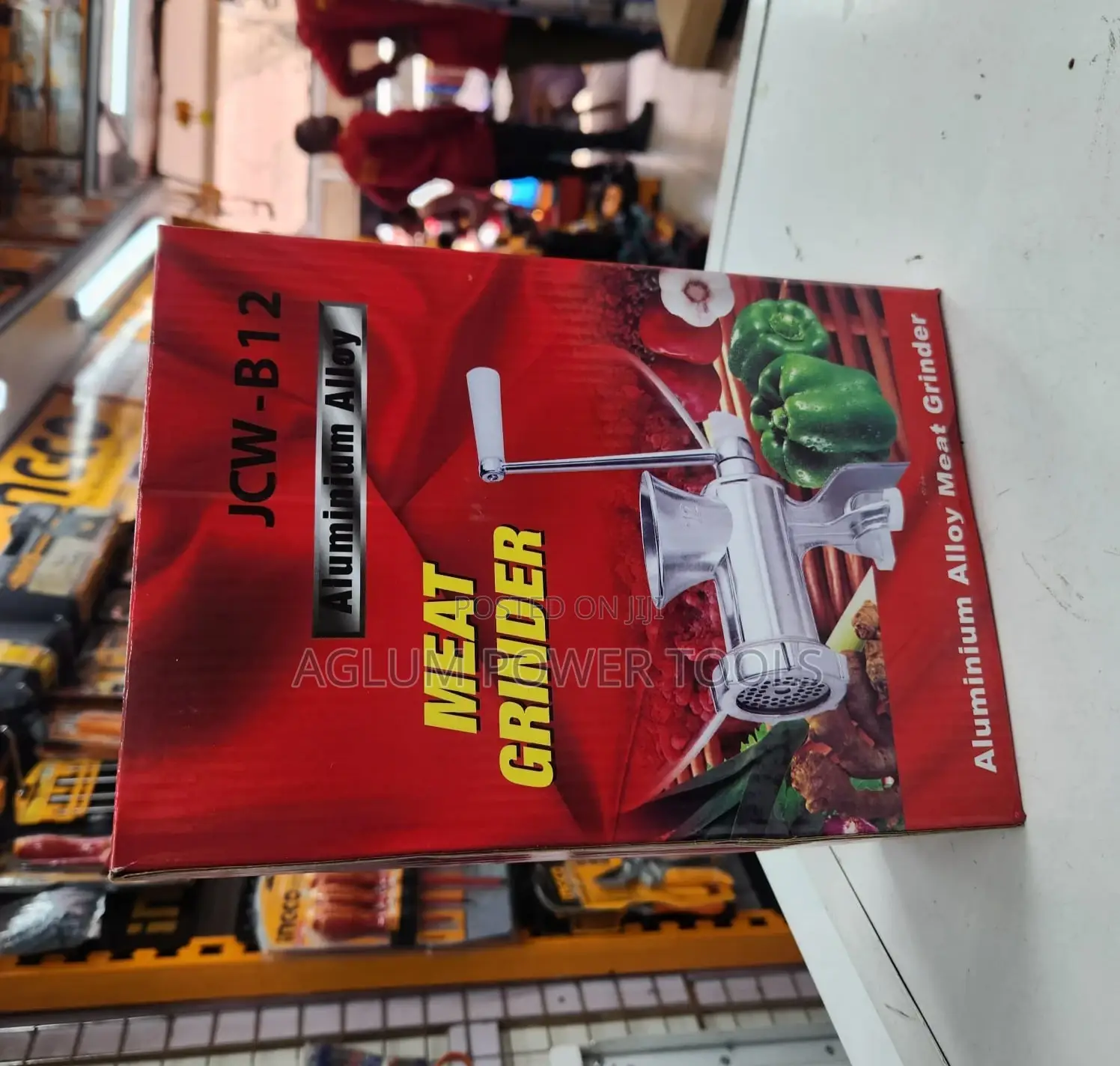Manual Meat Grinder Aluminum Size 12