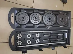 Adjustable Fitness 50 Kg Cast Iron Barbell