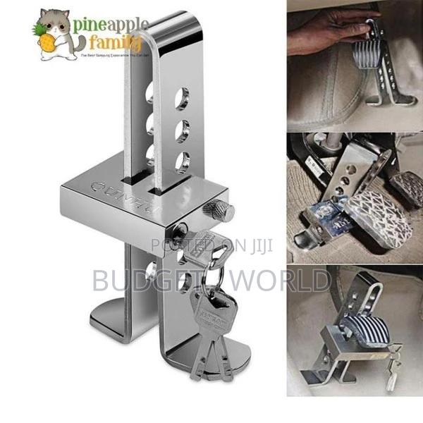 Stainless Steel Anti-Theft Clutch Lock Car Brake Safety Lock