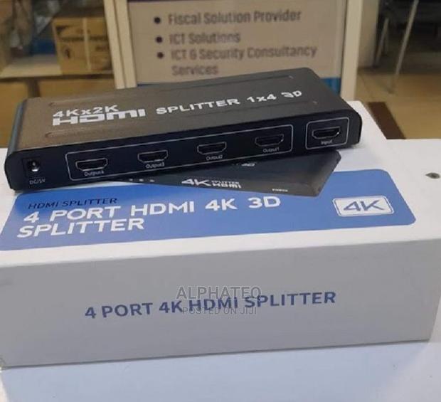 1x4 Hdmi-Splitter, 1 in 4 Out Hdmi-Splitter