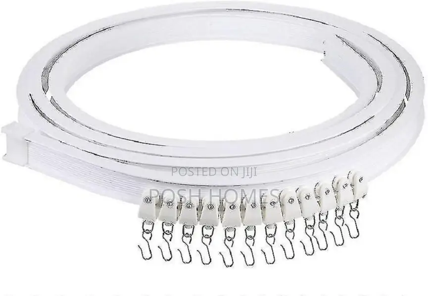 6m Bendable Curtain Rails