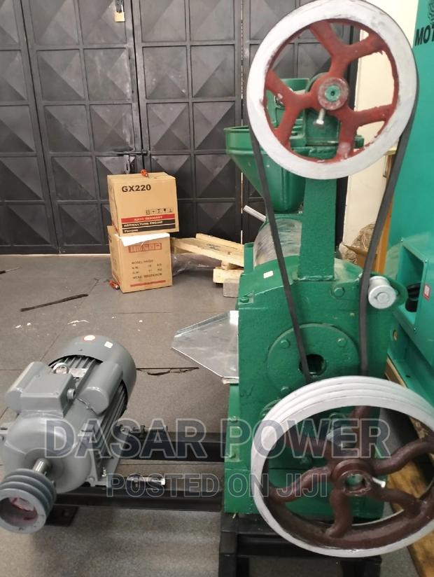Oil Press Machine Complete With Frame, Motor Starter. - thumbnail 4